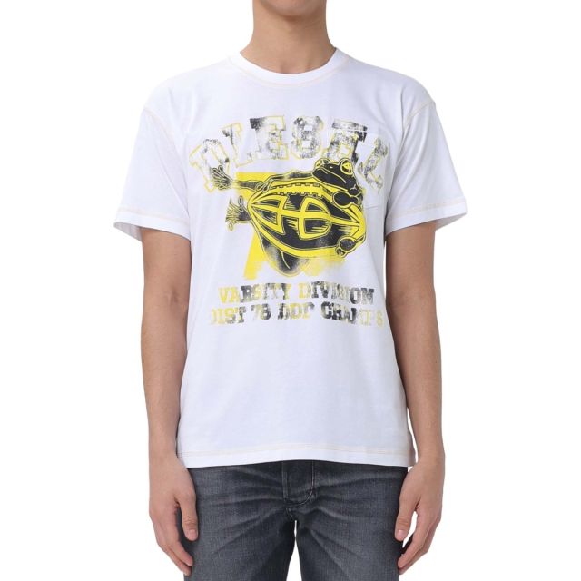 Diesel Ανδρική Μπλούζα T-Norm-Pkt T-Shirt A211320QIAM - 755368