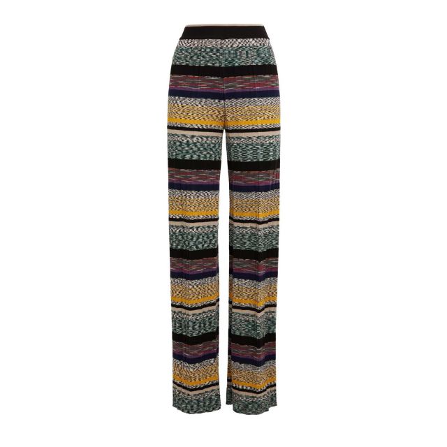 Missoni Γυναικείο Παντελόνι Trousers-Multicolor Plisse' DS22WI05-BK017J