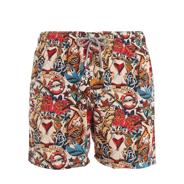 MC2 Ανδρικό Μαγιό Gustavia-Swimshort-Azala 4101 GUS0001-08414L