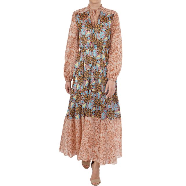 PINKO CARTOCCIO ABITO MUSSOLA STAMPATA 1G14VB7935