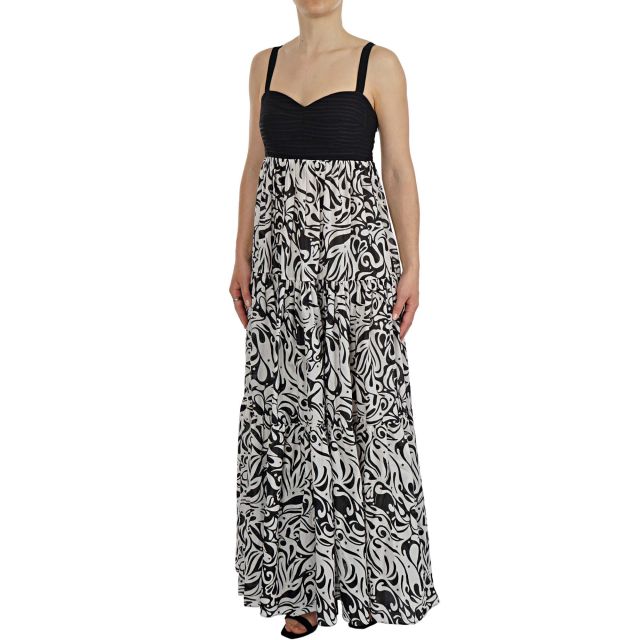 PINKO LONG JAPAN PRINT DRESS 1B14FC8035