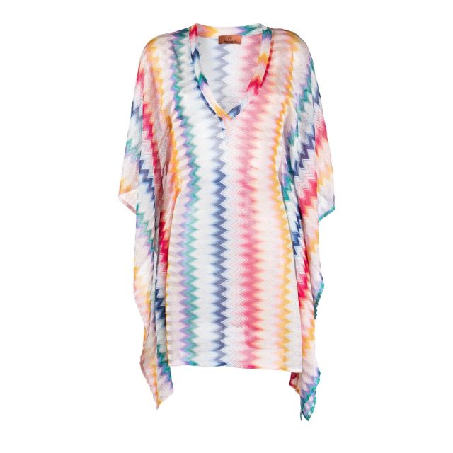 Missoni Γυναικείο Καφτάνι Cover Up-Micro Shaded Chevron Multicolor Raschel W/Lurex MC23SQ03-BR00TF