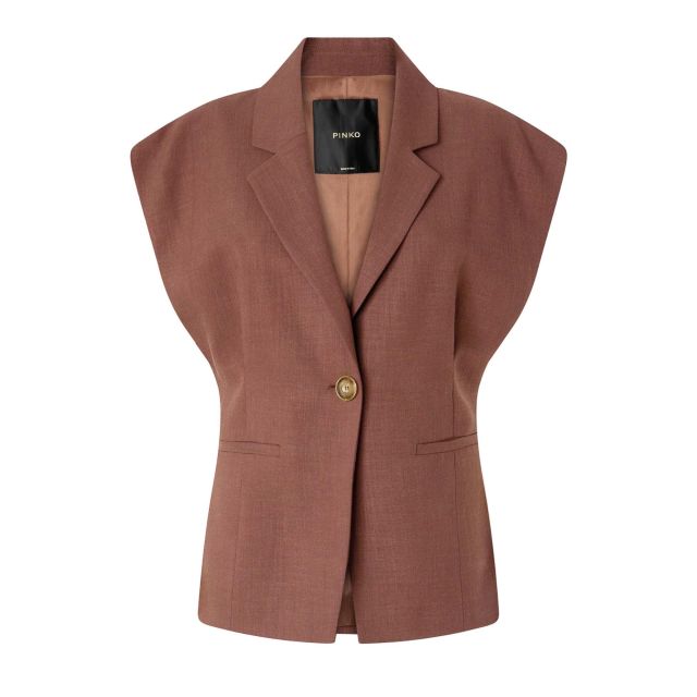 Pinko Γυναικείο Γιλέκο Floella Giacca Frisottino 106509A2W6 - 743223