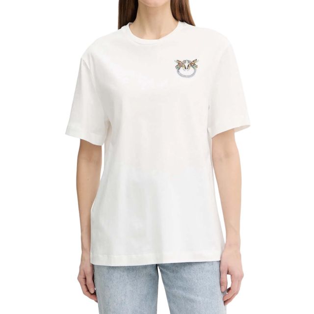 Pinko Γυναικεία Μπλούζα Strepitoso T-Shirt Jersey Rica 105526A33F - 743119