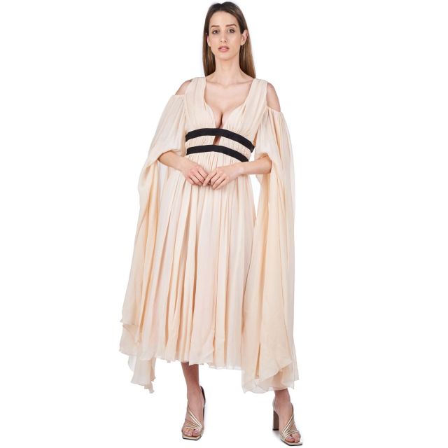 Pinko Γυναικείο Φόρεμα Nocciola Abito 1N13HXZ949 - 503094