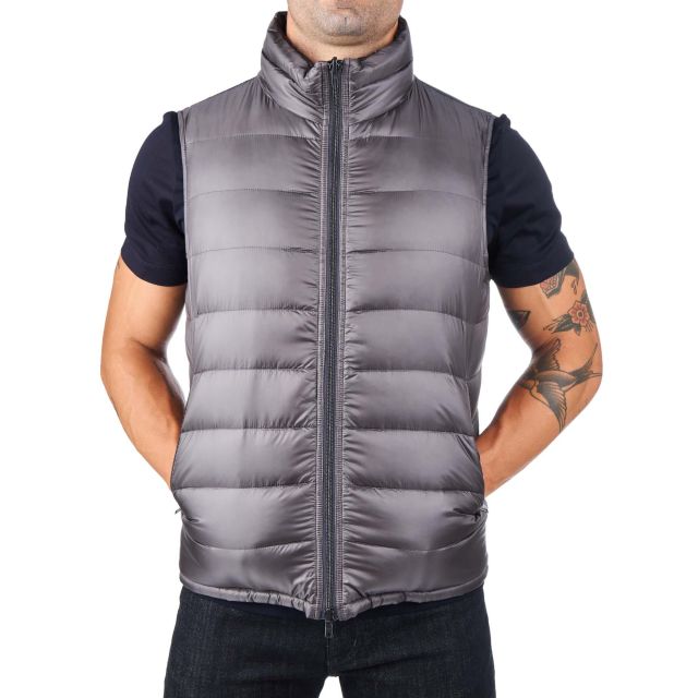 Herno Ανδρικό Γιλέκο Μπουφάν Smanicato Reversibile Nylon Ultralight PI0200U12020