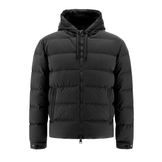 Herno Ανδρικό Μπουφάν Men's Knitted Jacket Bomber Maglina Stretch PI001157U12642S