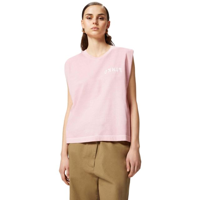 Pinko Γυναικεία Μπλούζα Cacao Canotta 104268A2C0