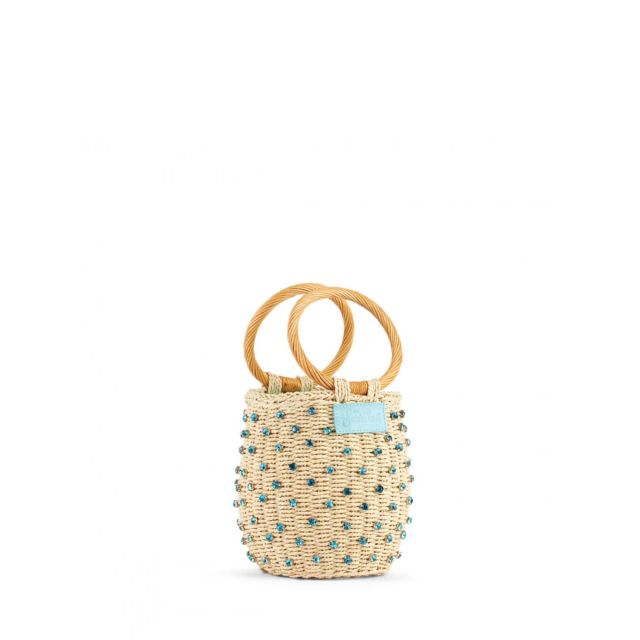 MC2 Γυναικεία Τσάντα Rattan Bucket Rattan Bucket RABU001