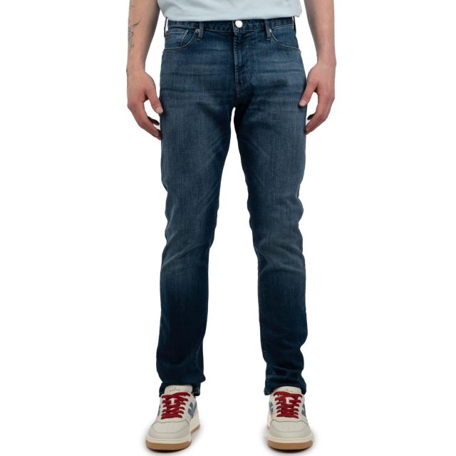Emporio Armani Ανδρικό Τζιν Παντελόνι 5 Pockets Pant EM000121AF14116