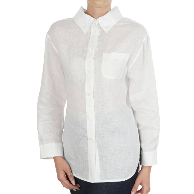 EMPORIO ARMANI LONG SLEEVED BUTTON DOWN SHIRT 2NC10T2M057