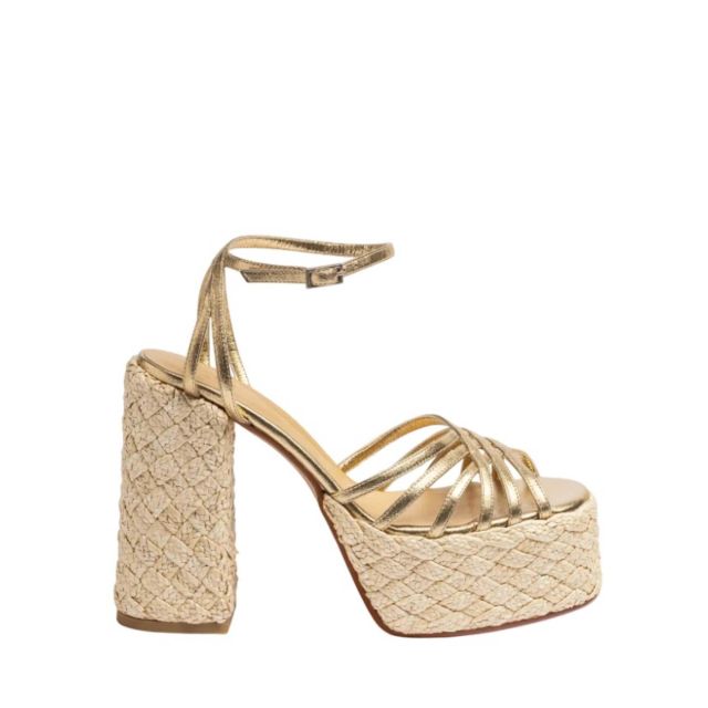 Castaner Γυναικεία Πέδιλα Farah/259 Oro 25615