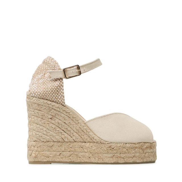 Castaner Γυναικείες Εσπαντρίγιες Bianca/8Ed/001 Ivory 22233