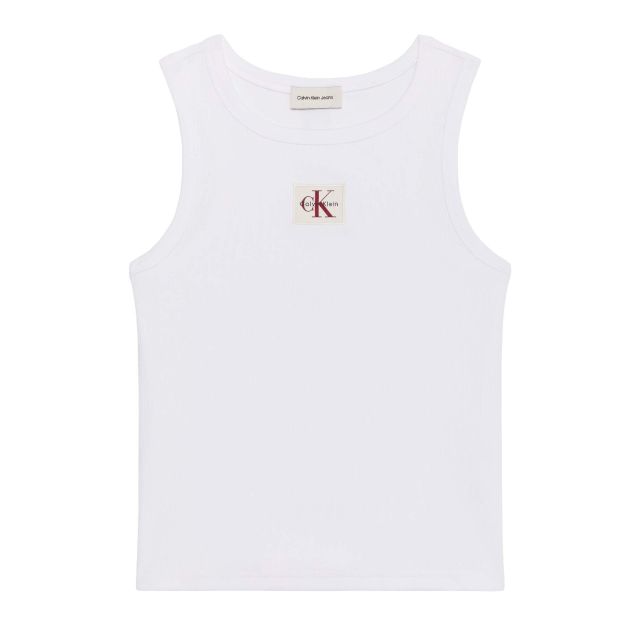 Calvin Klein Γυναικεία Μπλούζα Wvn Lbl 2X2 Cttn LV047C201G