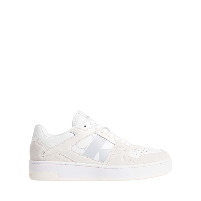 Calvin Klein Γυναικεία Παπούτσια Basket Cupsole Laceup Mix Lth YW0YW01273