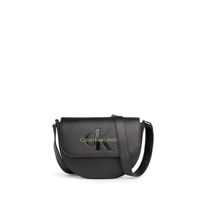 Calvin Klein Γυναικεία Τσάντα Sculpted Saddle Bag22 Mono K60K611223