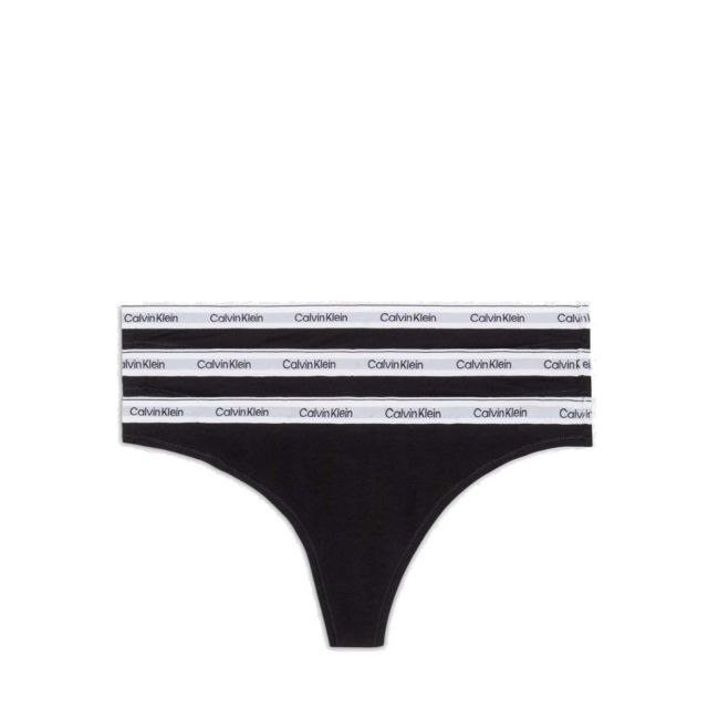 Calvin Klein Thong 3Pk QD5209E