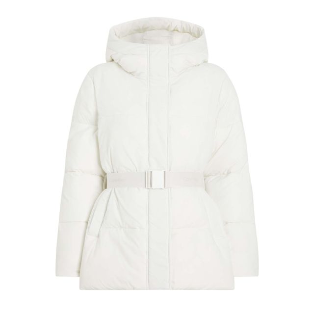 Calvin Klein Γυναικείο Μπουφάν Logo Belt Short Puffer J20J224107