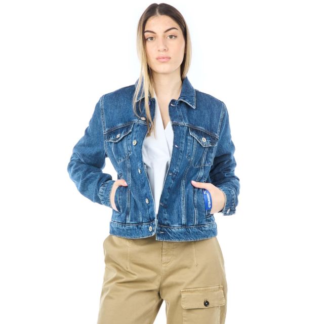 Karl Lagerfeld Jeans Γυναικείο Τζιν Μπουφάν Klj Regular Denim Jacket 240J1404 - 634329