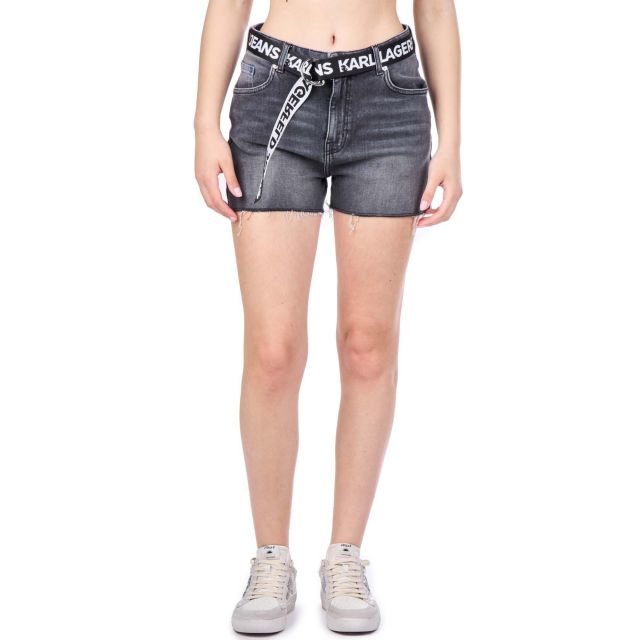 Karl Lagerfeld Jeans Γυναικείο Σορτς Klj Mr Belted Denim Short 241J1121