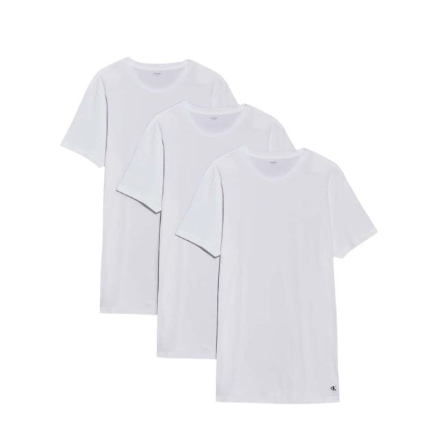 Calvin Klein Σετ Aνδρικές Μπλούζες S/S Crew Neck 3Pk NB4051 - 743858