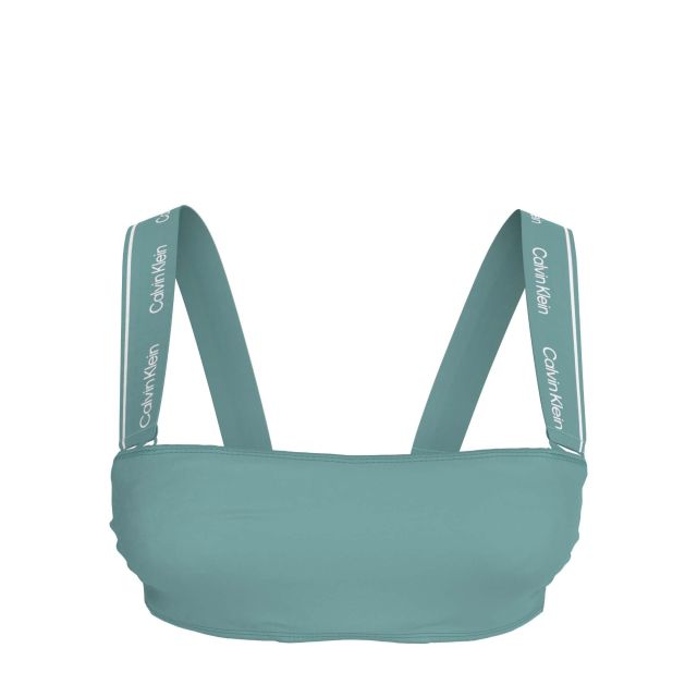 Calvin Klein Γυναικείο Μαγιό Πάνω Μέρος Removable Straps Bandeau - Rp KW0KW02731