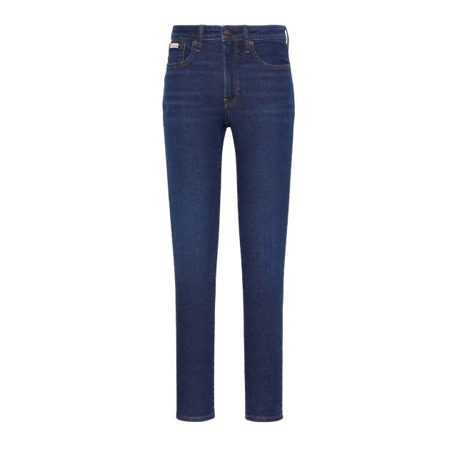 Calvin Klein Mid Rise Skinny Blue Orbit LV047B772G