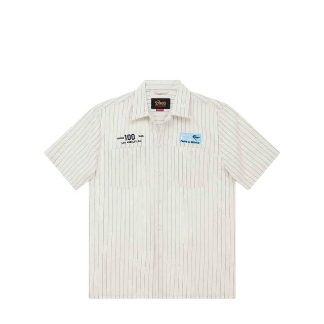 Deus Ex Machina Ανδρικό Πουκάμισο Forecourt Stripe Shirt D261MSH312 - 755247