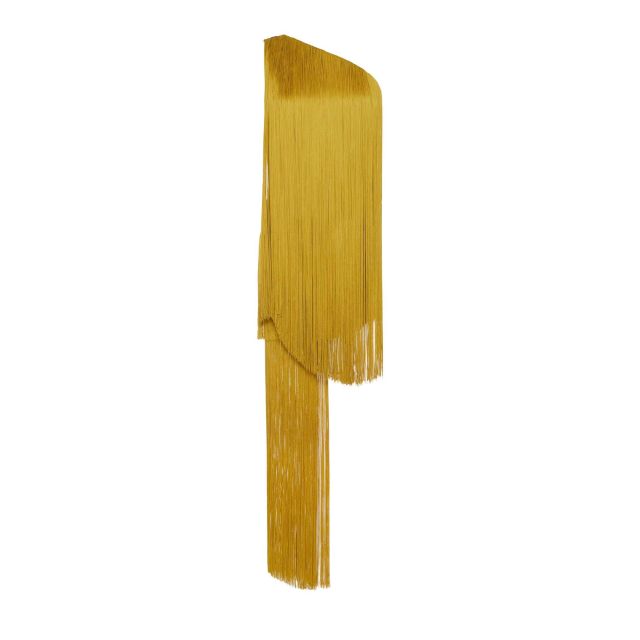 Elisabetta Franchi Γυναικείο Φόρεμα Fringed Double Layer Crepe Dress AB83952E2