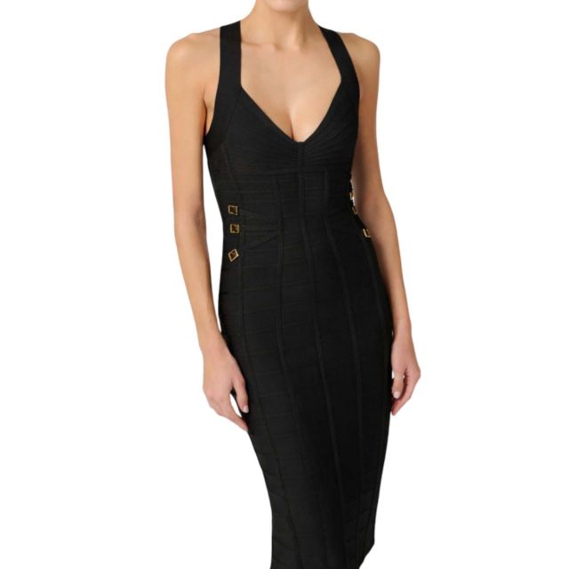 Elisabetta Franchi Γυναικείο Φόρεμα Knit 3D Pencil Dress AM24D62E2 - 754414