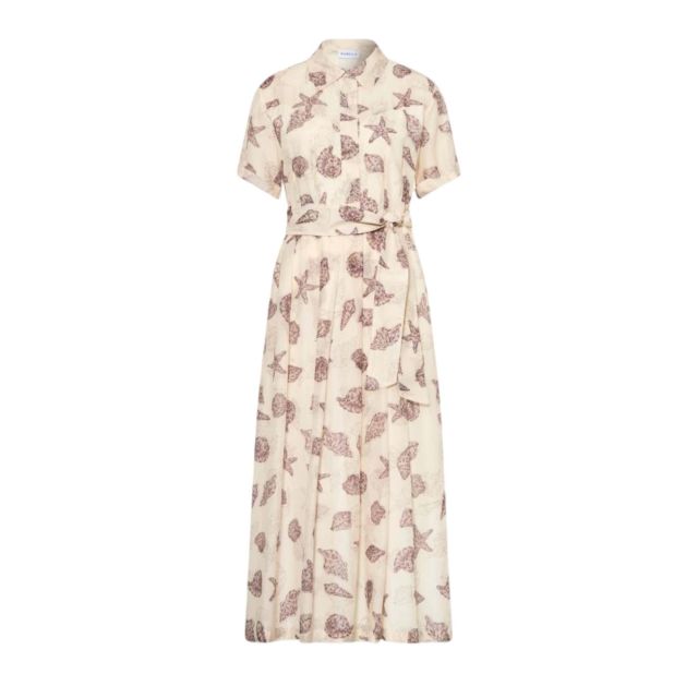 Marella Γυναικείο Φόρεμα Cotton And Silk Voile Dress Mllgalli 2613221342 - 757724