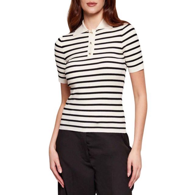 Marella Γυναικεία Μπλούζα Viscose knit polo shirt Mlllegno 26133611012