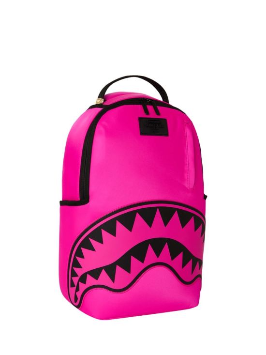 Sprayground Σακίδιο Πλάτης Shark Central White Stencil Shark Pink Dlxsv Backpack B9632 - 781258