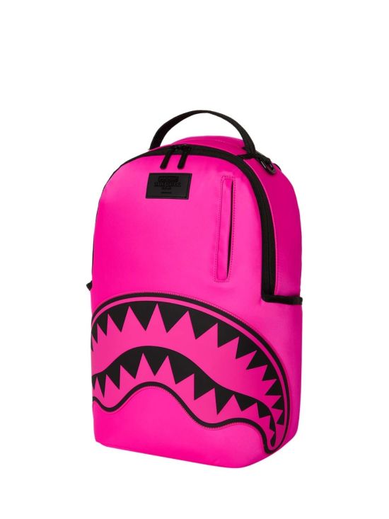 Sprayground Σακίδιο Πλάτης Shark Central White Stencil Shark Pink Dlxsv Backpack B9632 - 781258