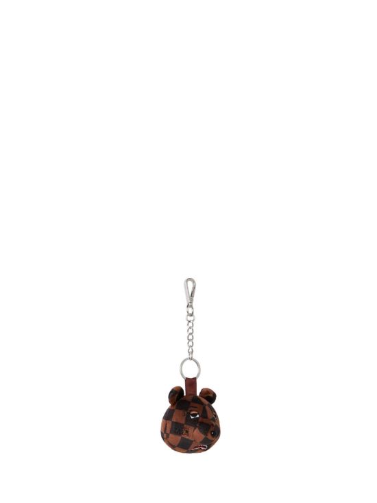 Sprayground Μπρελόκ Brown Checker Bear Head Keychain Z714