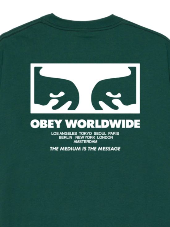 Obey Ανδρική Μπλούζα The Medium Is The Message Tee 165264333