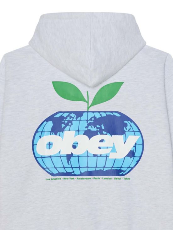Obey Ανδρικό Φούτερ Intercontinental Extra Heavy Hood Fleece 111610070 - 780628