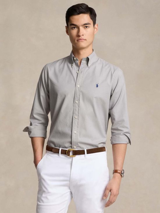 Polo Ralph Lauren Ανδρικό Πουκάμισο Cubdppcs Long Sleeve SporT-Shirt 710829480009