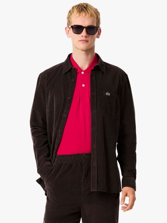 Lacoste Ανδρικό Πουκάμισο Regular Fit Velour Shirt
CH3346