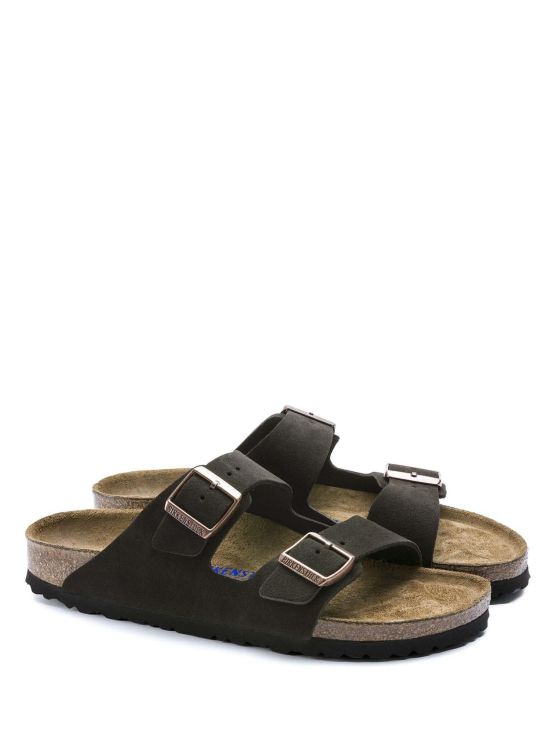 Birkenstock Σανδάλια Leather Arizona Sfb Leve Mocca 0951313