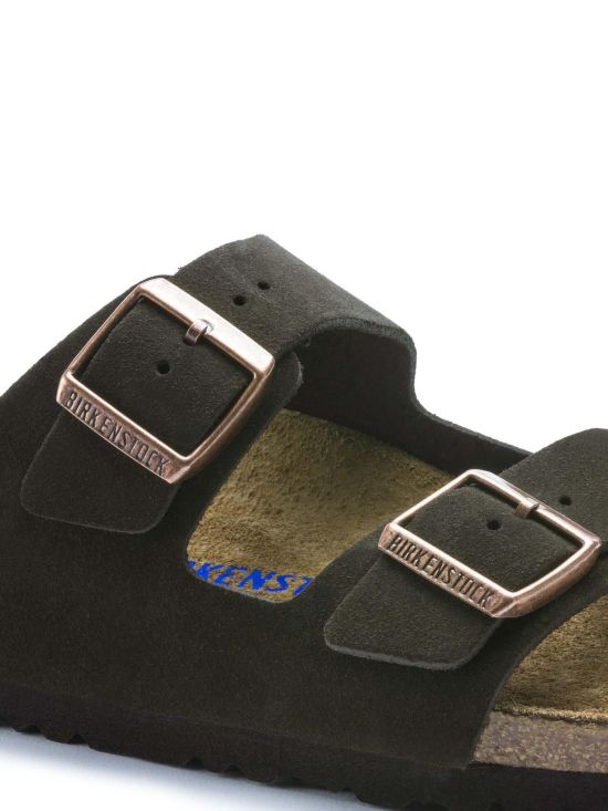 Birkenstock Σανδάλια Leather Arizona Sfb Leve Mocca 0951313