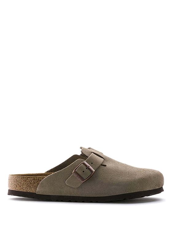 Birkenstock Γυναικεία Πέδιλα Boston Sfb Vl Taupe Narrow 0560773