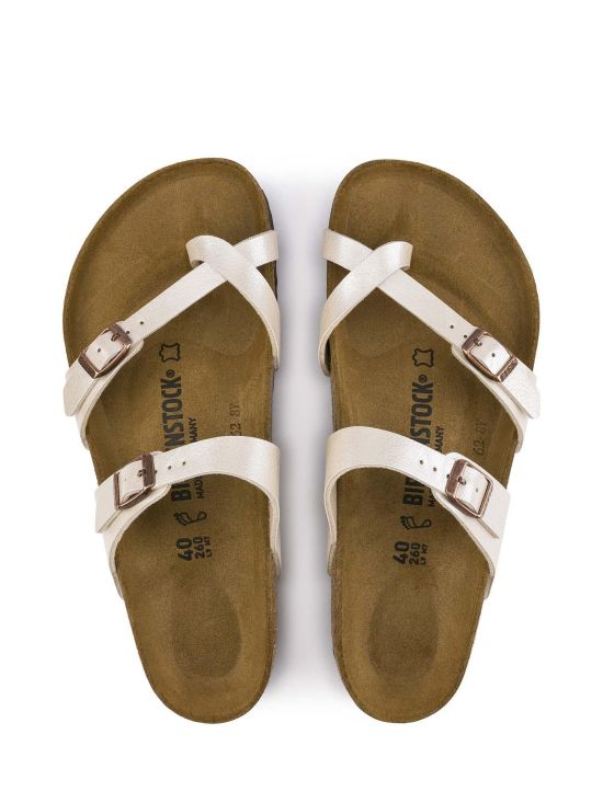 Birkenstock Γυναικεία Πέδιλα Classic Mayari Graceful Pearl White 0071661