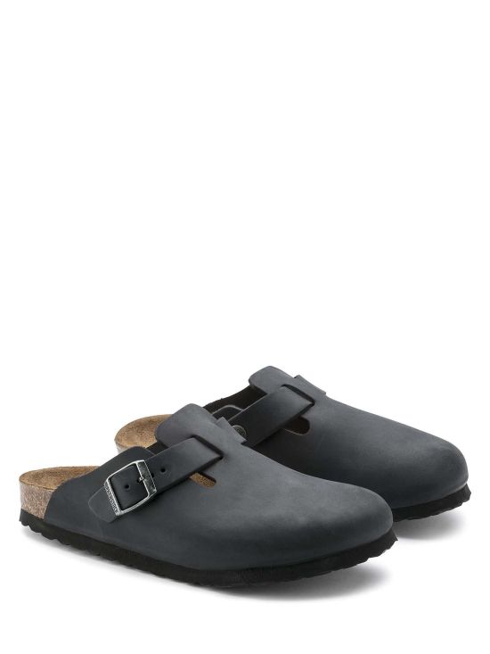 Birkenstock Classic Boston Leoi Black Narrow 0059463