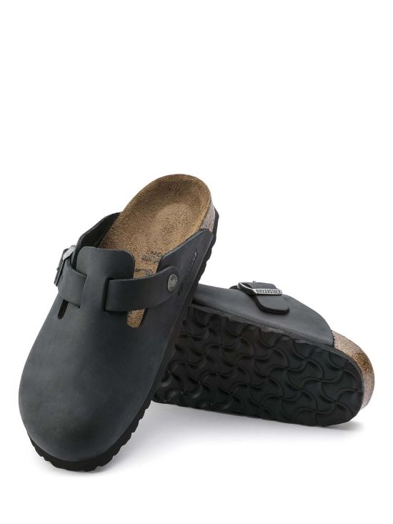 Birkenstock Classic Boston Leoi Black Narrow 0059463