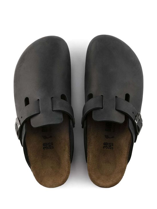 Birkenstock Classic Boston Leoi Black Narrow 0059463