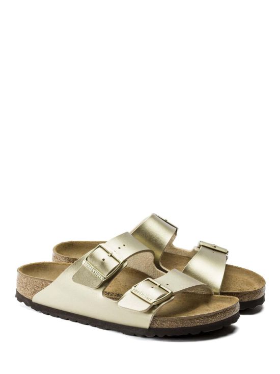 Birkenstock Γυναικεία Παπούτσια F25 Synthetics Arizona Bf Gold 1016110