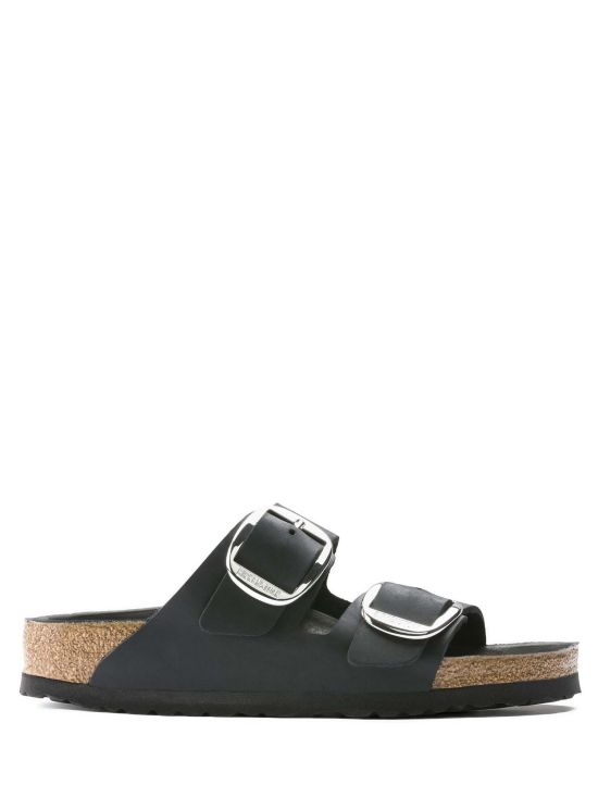 Birkenstock Γυναικεία Παπούτσια F25 Leather Arizona Big Buckle Leoi Black Hex 1011074