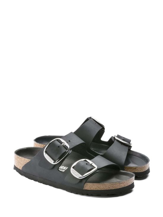 Birkenstock Γυναικεία Παπούτσια F25 Leather Arizona Big Buckle Leoi Black Hex 1011074