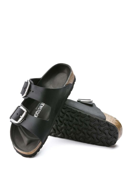Birkenstock Γυναικεία Παπούτσια F25 Leather Arizona Big Buckle Leoi Black Hex 1011074